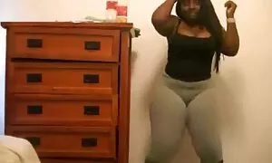 bbw ébène en legging ...